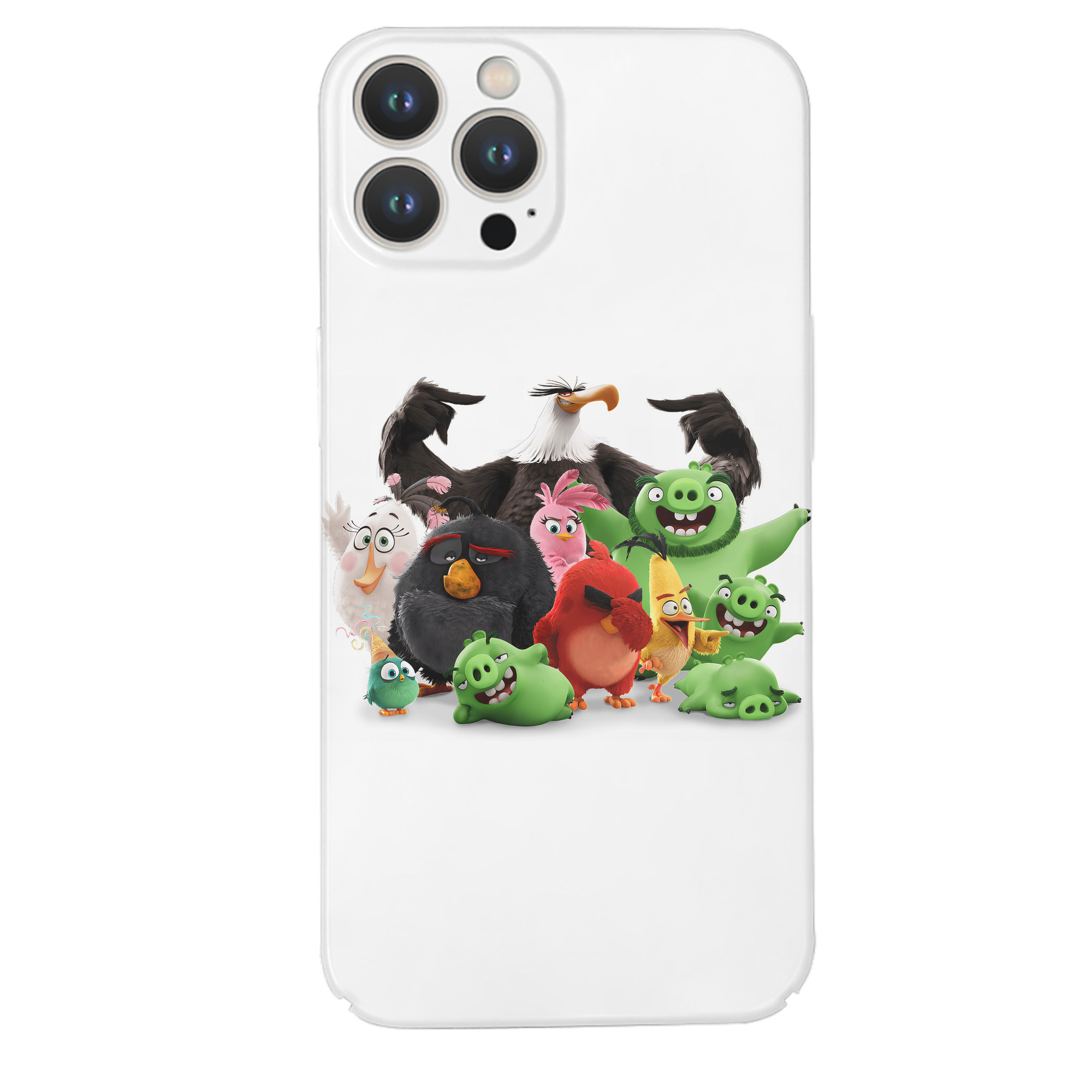 （画像用） Angry Birds アングリーバード 【iPhone 14シリーズ対応】ハードケース